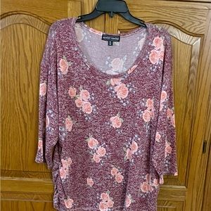 Almost Famous Top 3/4 sleeves Size 3X